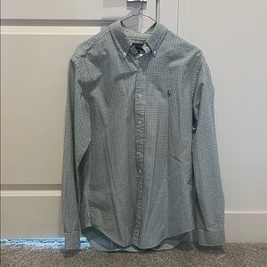 Polo Ralph Lauren Men's Green Checkered Shirt